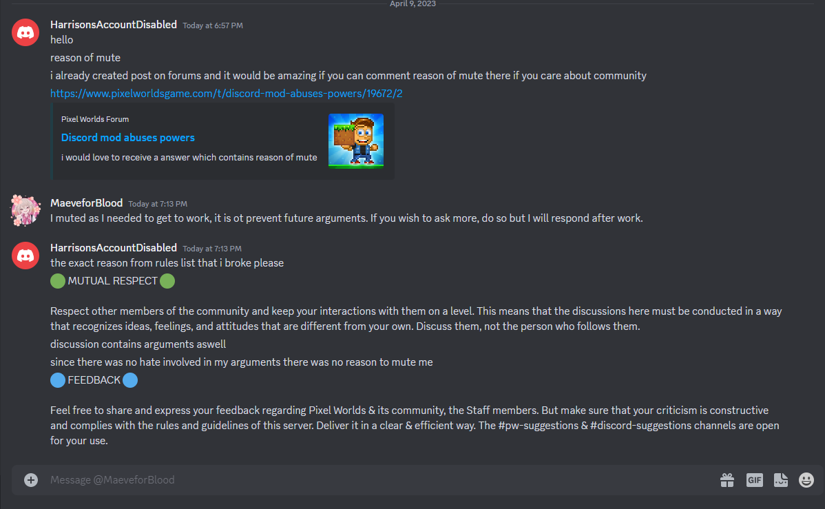 Solved: Re: Abuse of power by a Mod on the Official Apex Legends Discord  server - Answer HQ